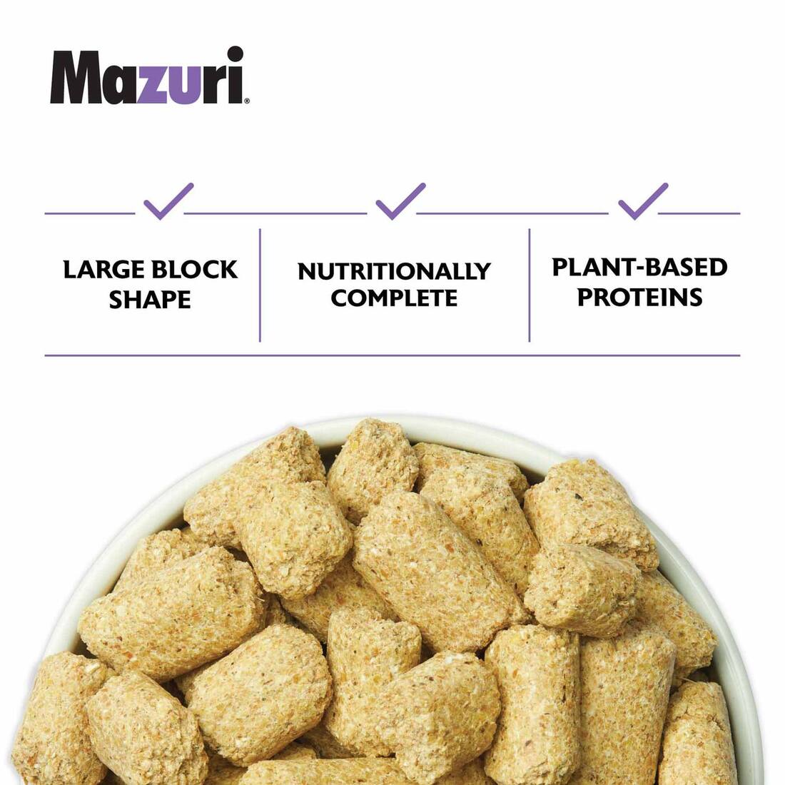 Mazuri® Rat & Mouse Diet Small Animal Food, 2 Pound Pouch