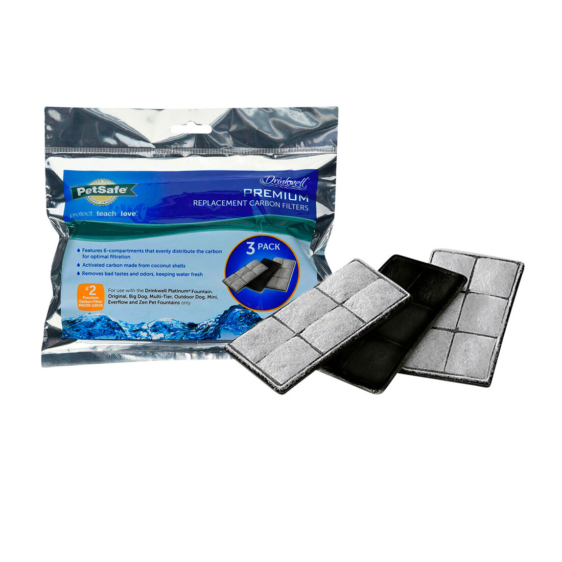PetSafe® Drinkwell® Premium Carbon Replacement Filters | Pet Supplies Plus