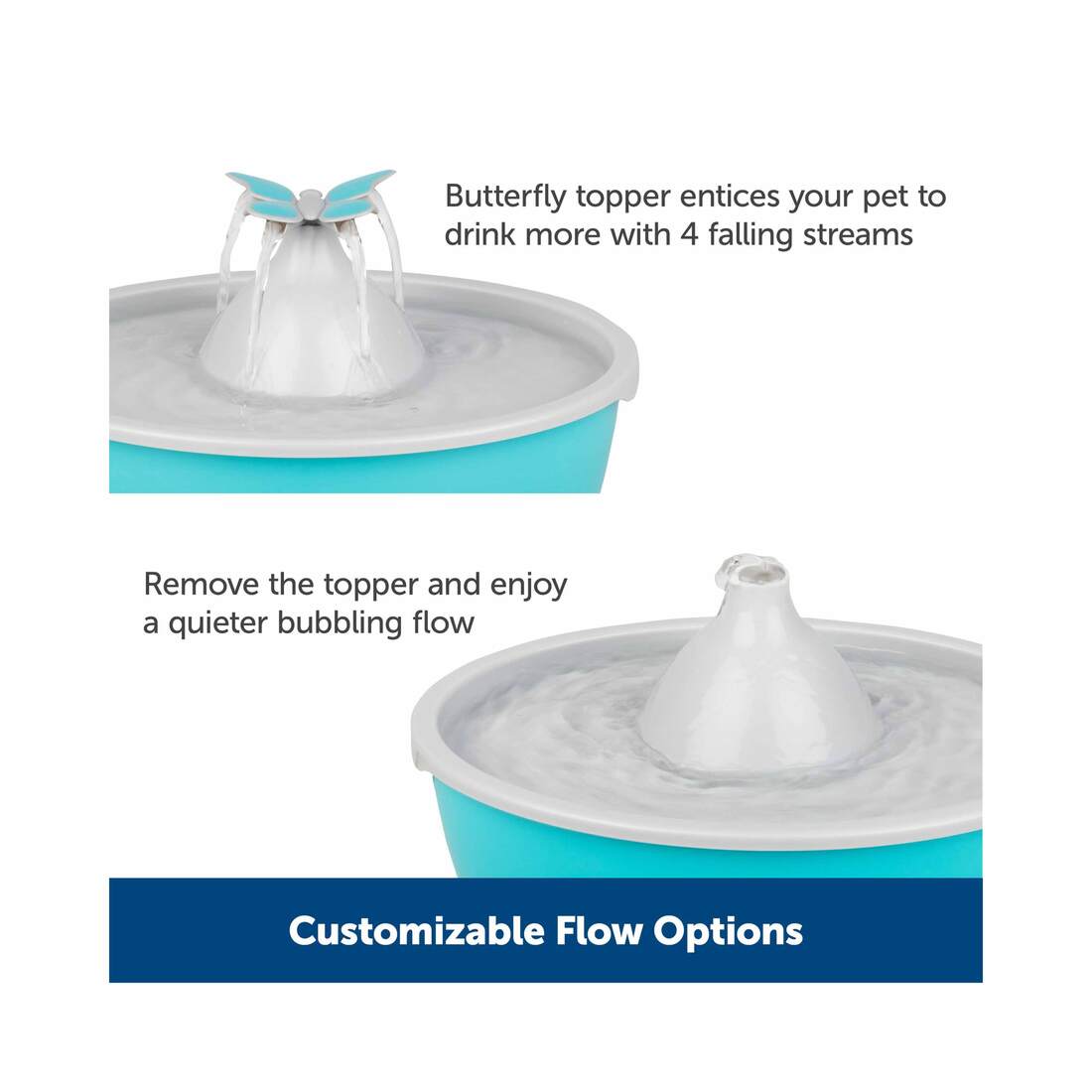 PetSafe® Drinkwell® Butterfly Cat and Dog Water Fountain