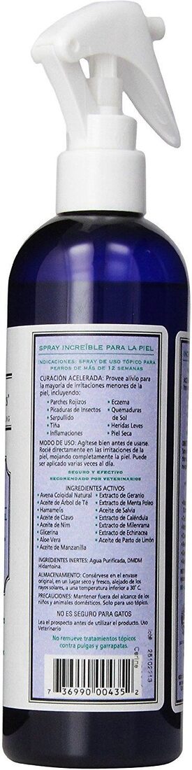 Richard's Organics Incredible Skin Spray for Dogs, 12 Ounces