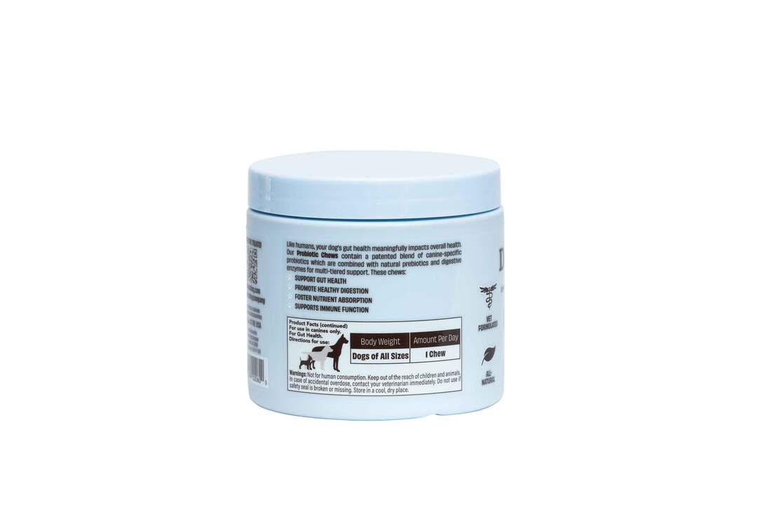 Natural Dog Company Probiotic Supplement, 45 Count