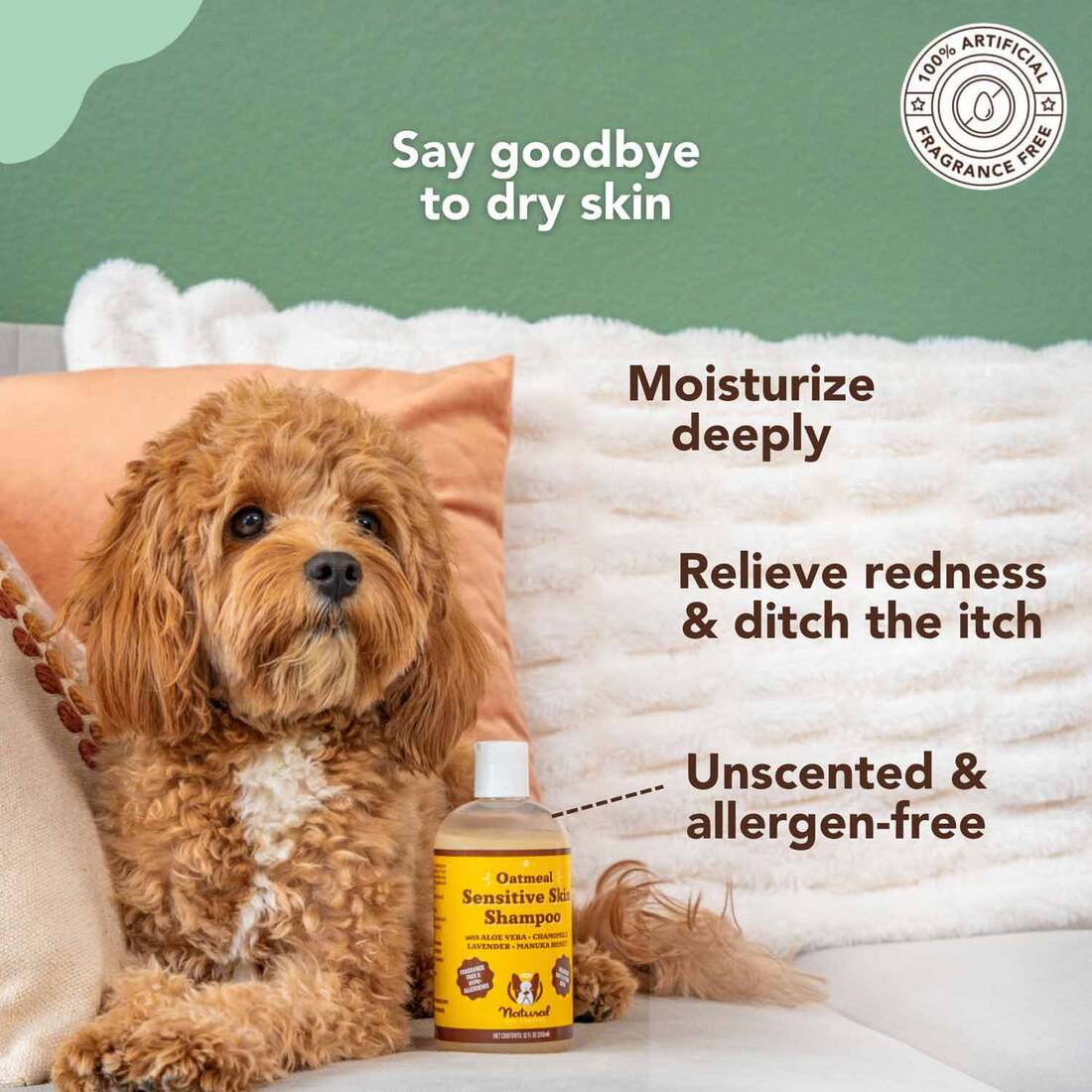 Natural Dog Company Sensitive Skin Oatmeal Shampoo