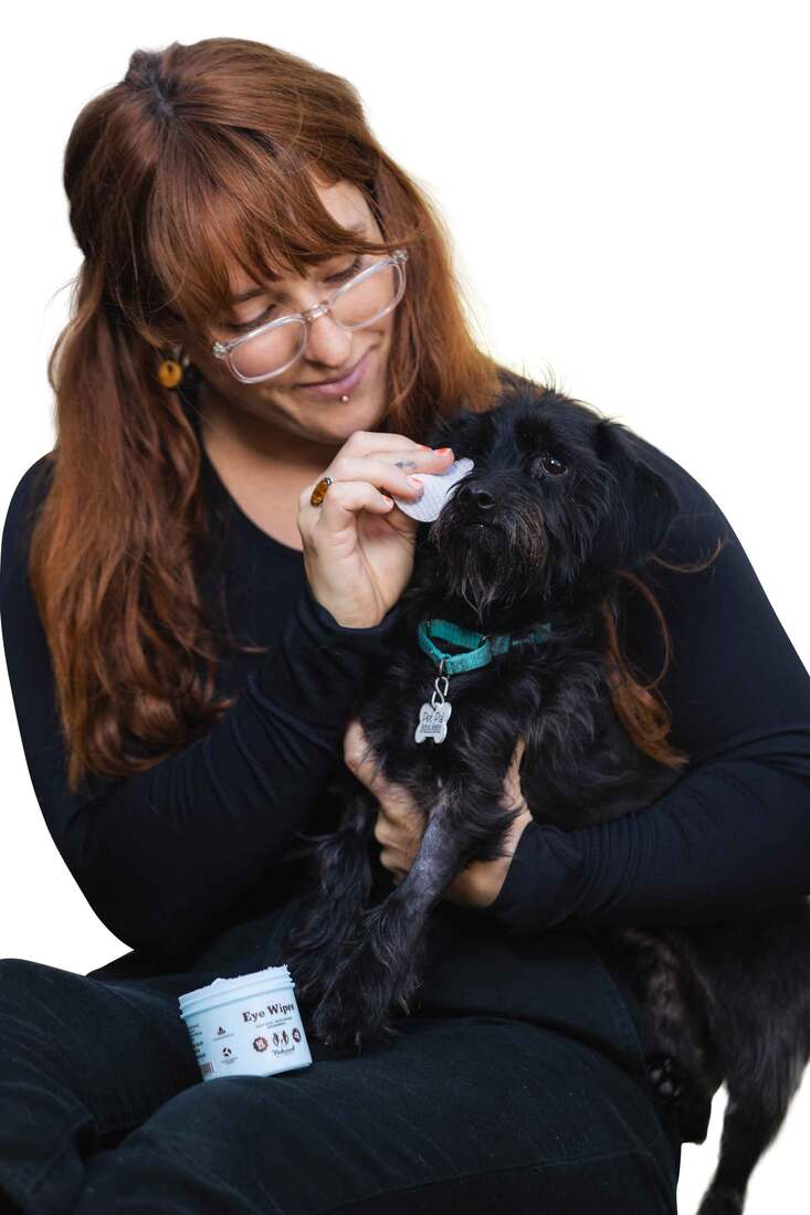 Natural Dog Company Eye Wipes, 50 Count