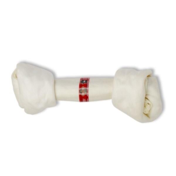Lennox Rawhide Express Natural Knotted Bone Dog Chew, 16-18"