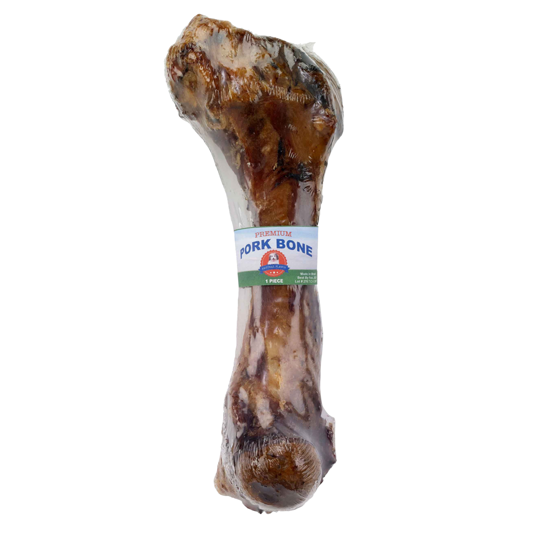 Lennox Piggy Bone Dog Treat, 6-7 Inches