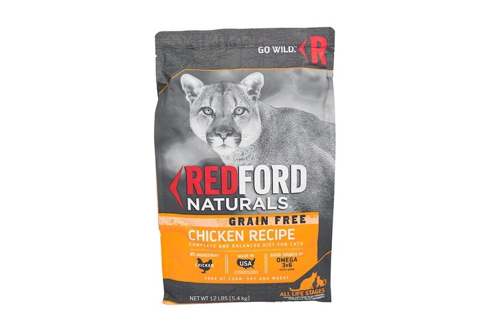 Redford Naturals Grain Free Chicken Recipe Cat Food, 12 Pounds