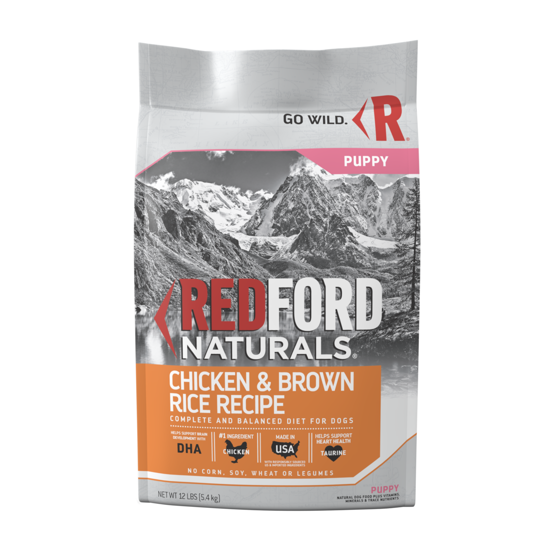 Dog Food Dry Food Redford Naturals Puppy Chicken And Brown Rice Recipe 