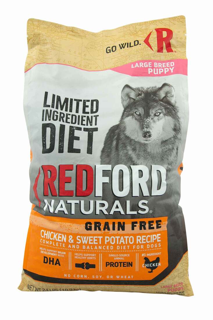 Redford Naturals Limited Ingredient Diet Grain Free Large Breed Puppy Chicken & Sweet Potato Recipe 