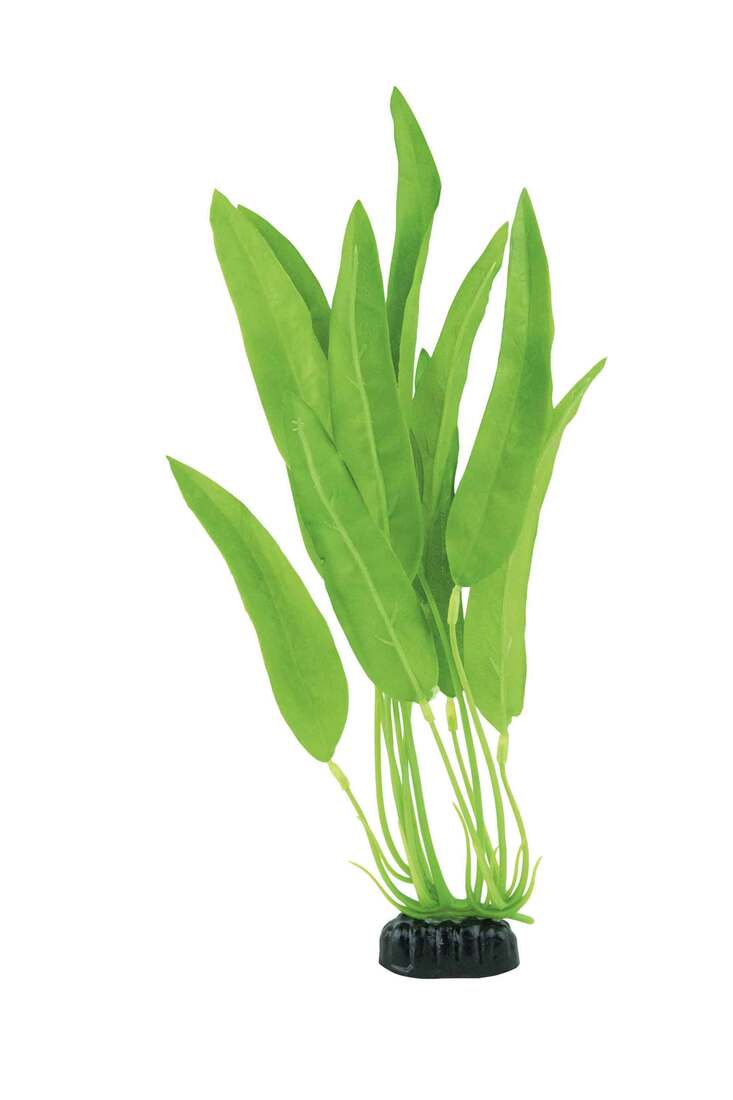 Fins First Plastic Plant Green, Large