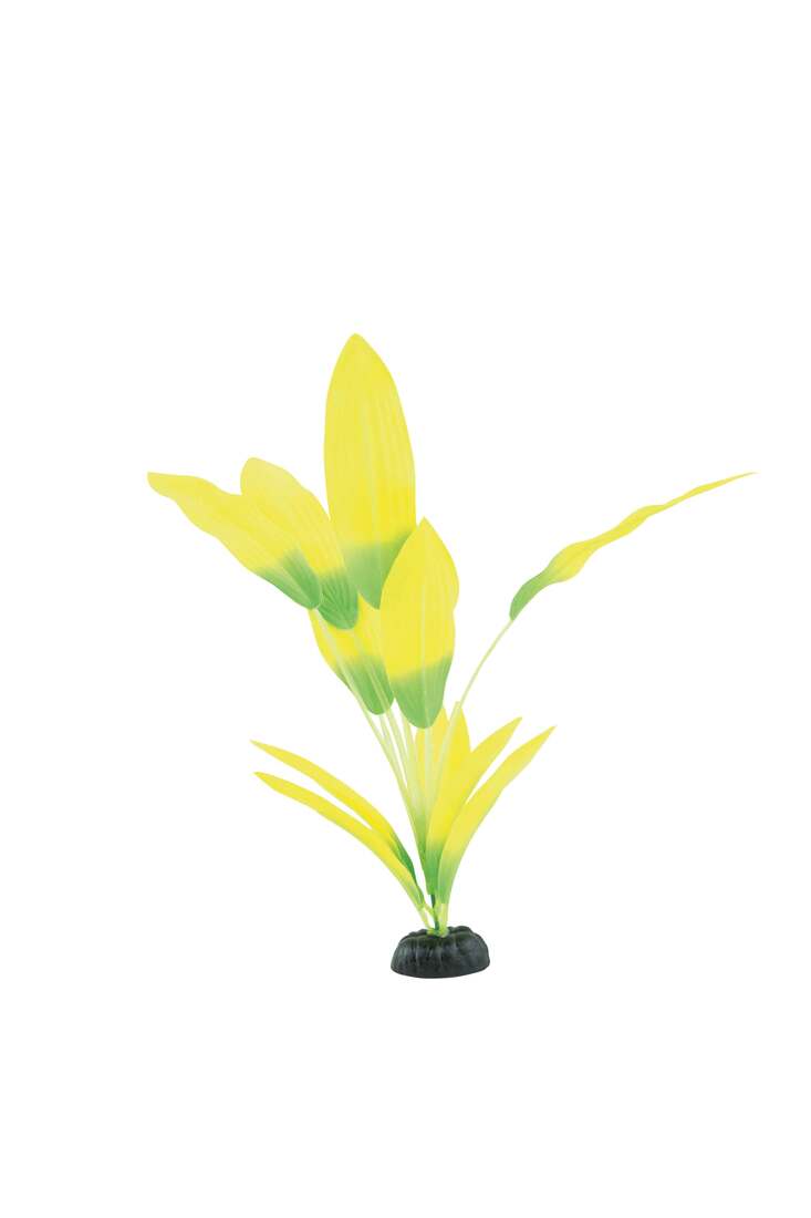 Fins First Silk Plant Yellow Leaf, Large