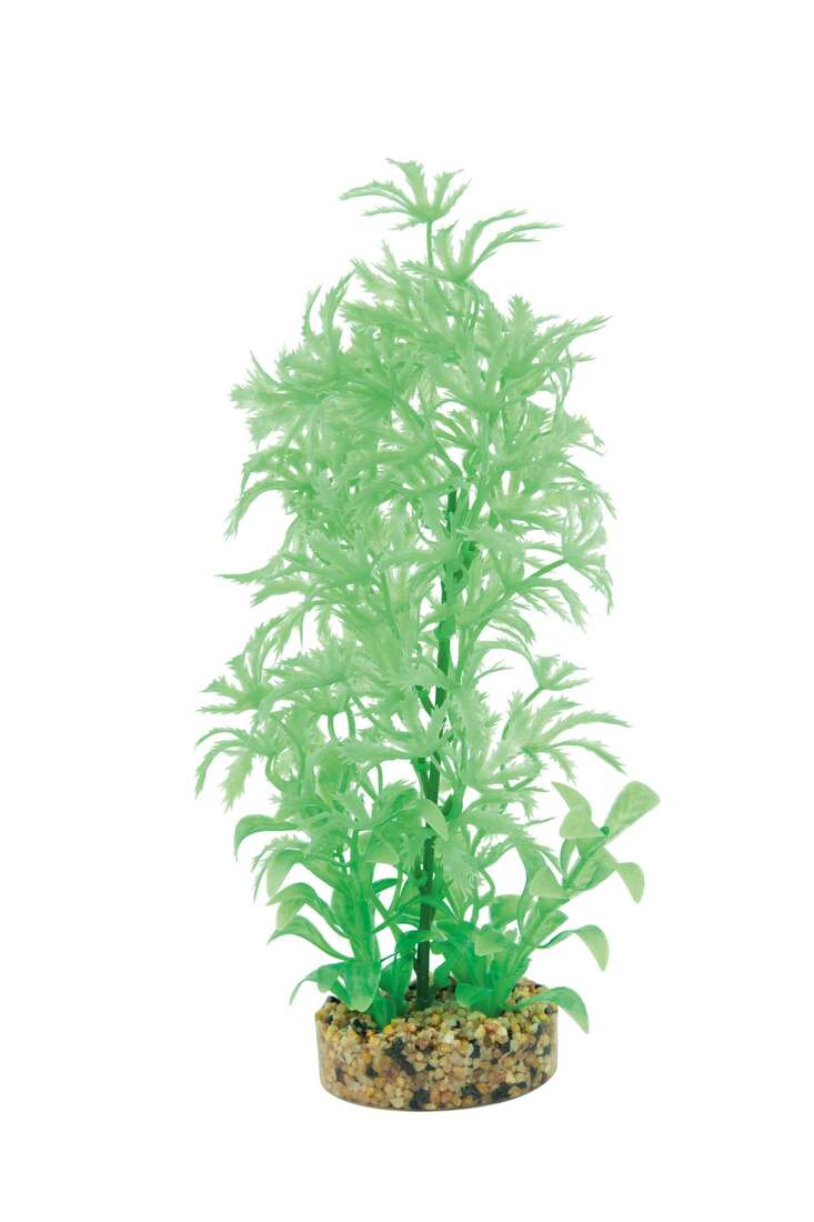 Fins First Plastic Plant Neon Green, 2 Piece