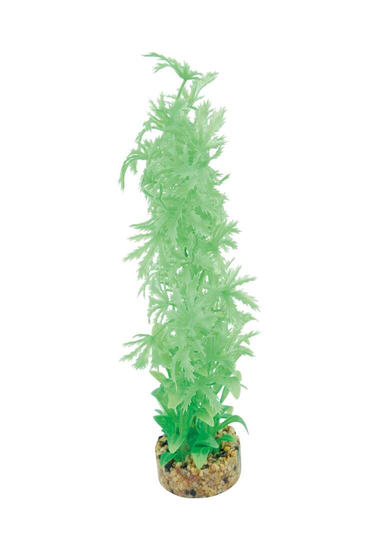 Fins First Plastic Plant Neon Green, 2 Piece