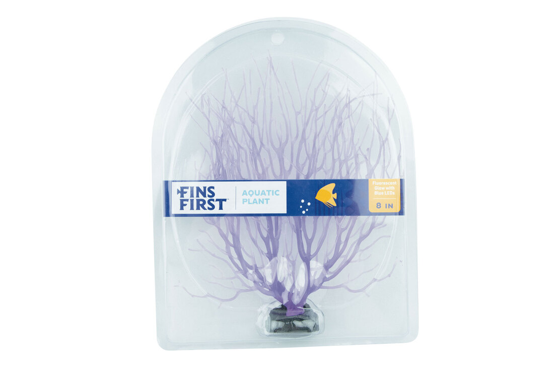 Fins First Silicone Plant, Purple