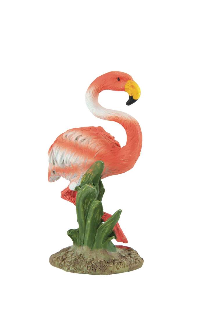 Fins First Standing Flamingo