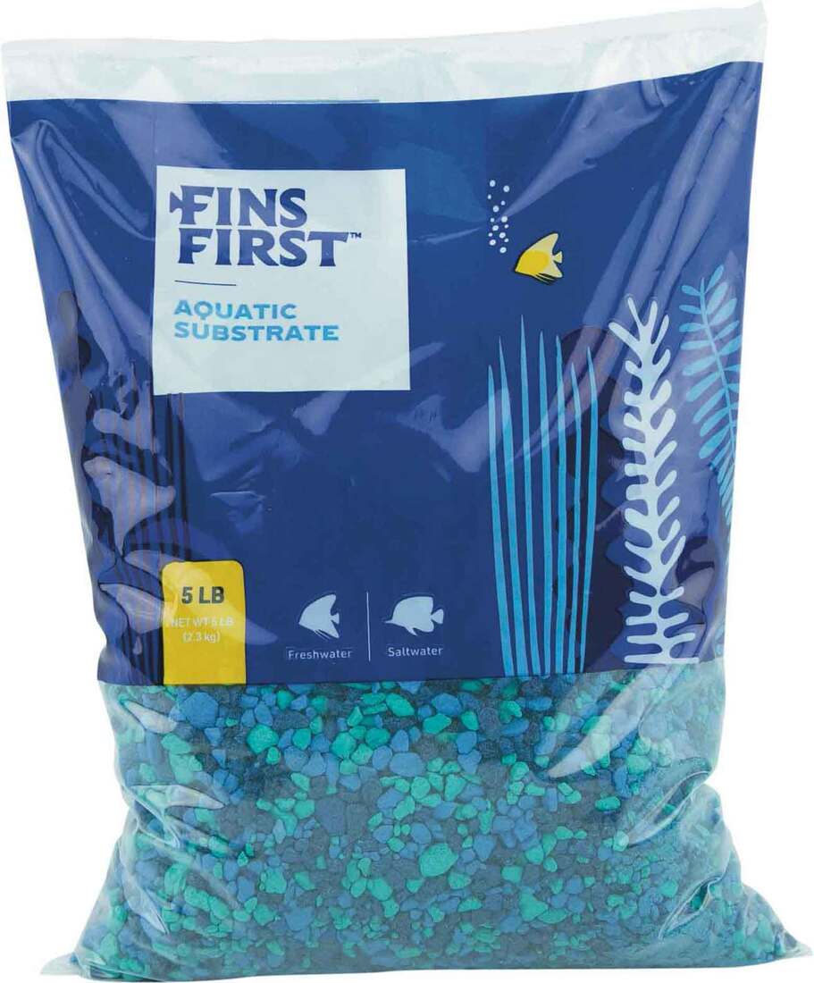Fins First Gravel Teal Deal, 5 Pounds