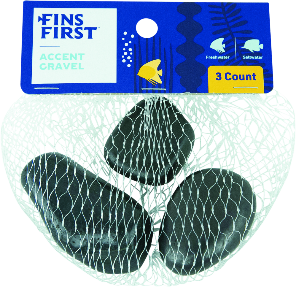 Fins First Accent Rocks, 3 Count