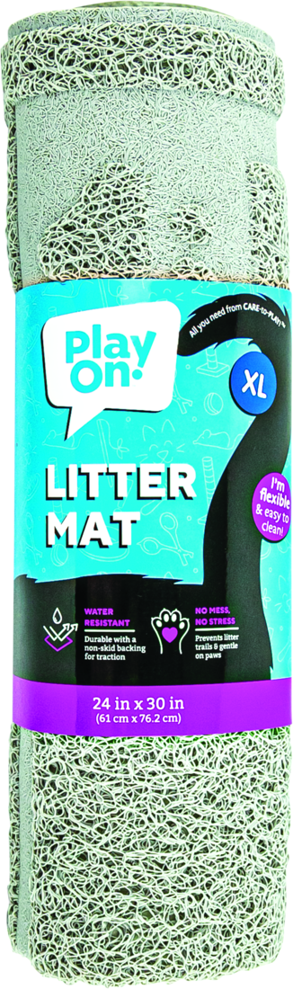 Cat Litter & Waste Management Mats & Liners Play On PVC Litter Mat