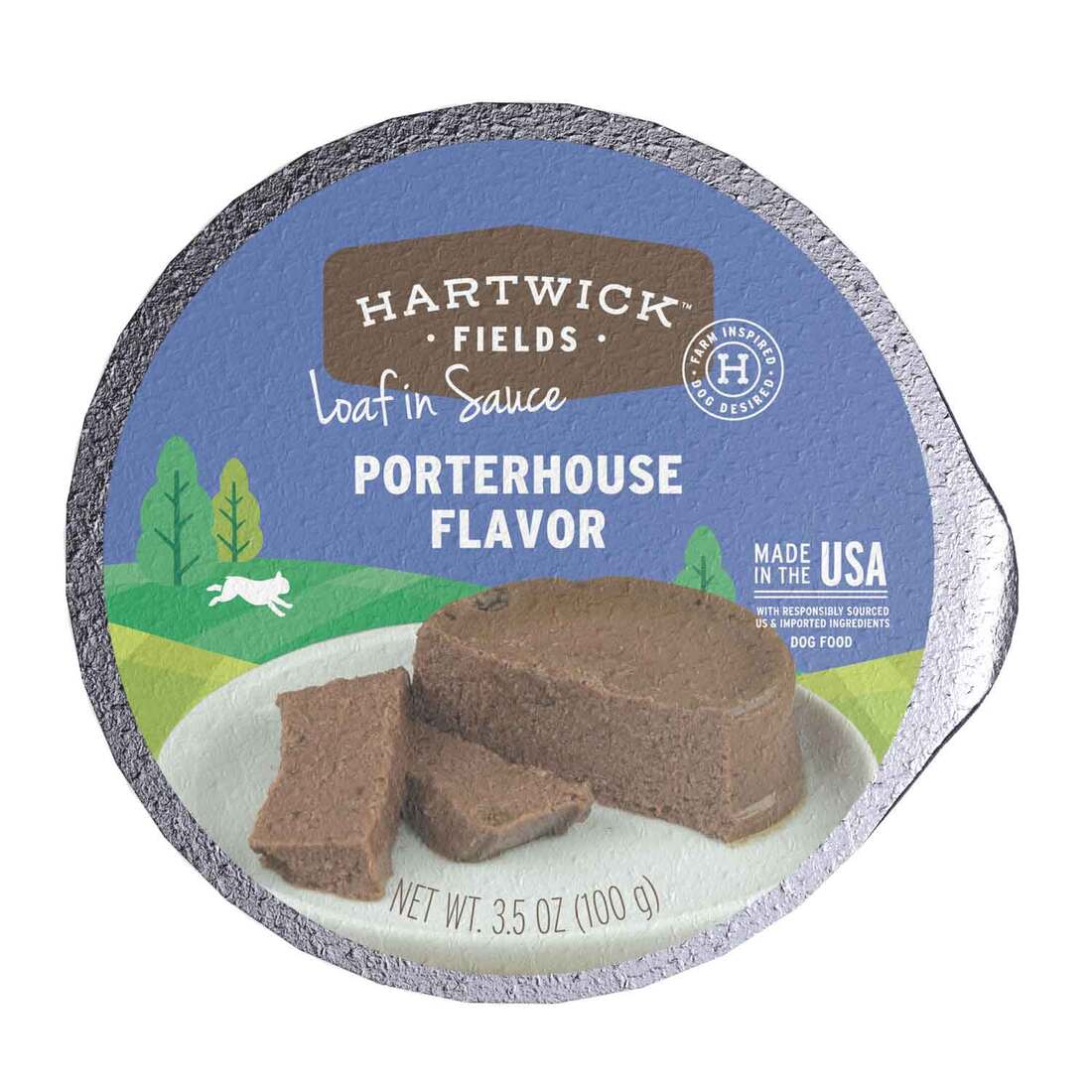 Hartwick Fields Farm Classics Adult Porterhouse Steak Flavor Stew With Potatoes, Bacon & Cheese Wet 