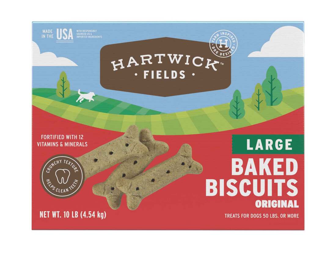 Hartwick Fields Large Baked Biscuits, Original, 10 Pounds