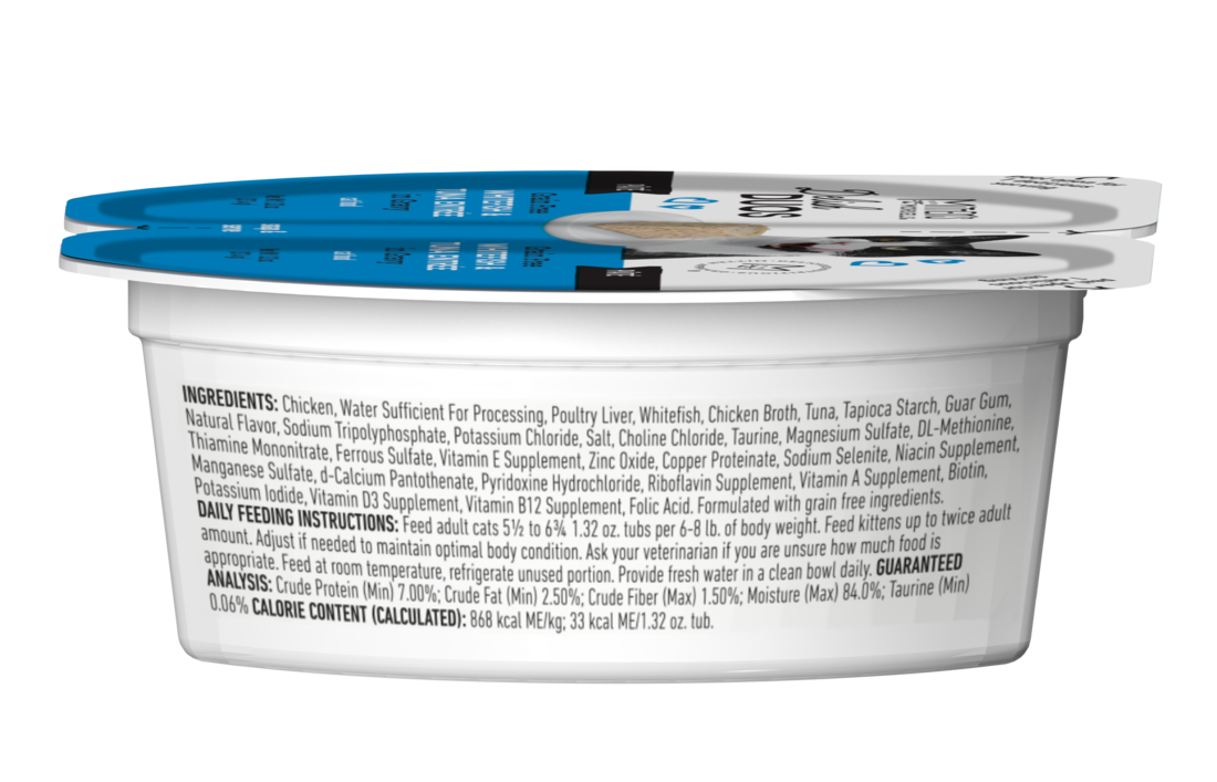 Mitten's Morsels Delish Duos Grain Free Pâté Wet Cat Food
