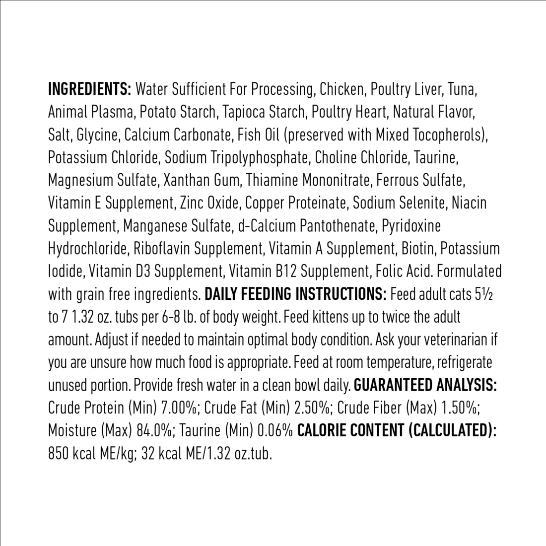 Mitten's Morsels Delish Duos Grain Free Cuts in Gravy Wet Cat Food, Tuna Entrée, 2.64 Ounces