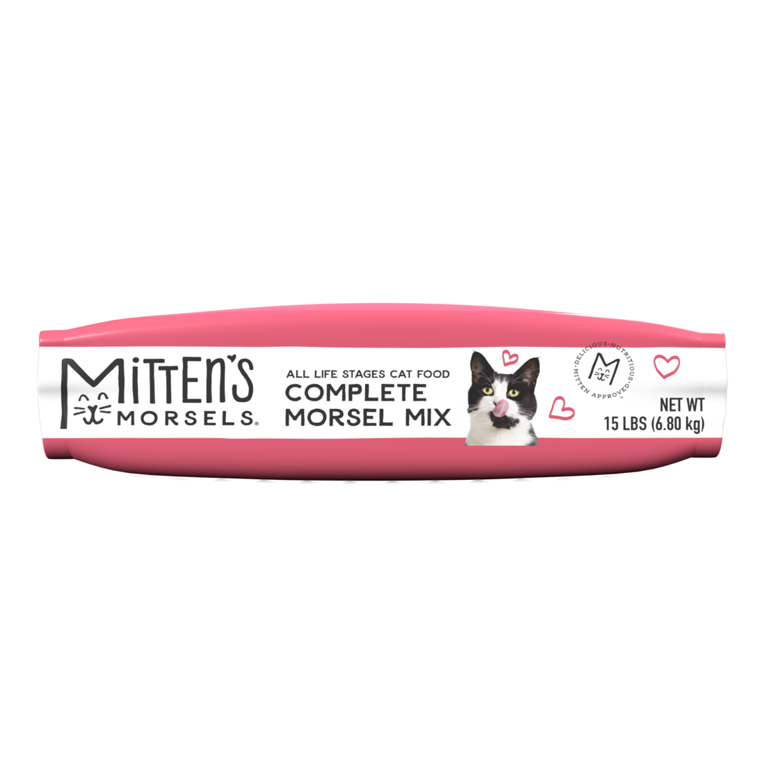 Mitten's Morsels Complete Morsel Mix Dry Cat Food, 15 pounds
