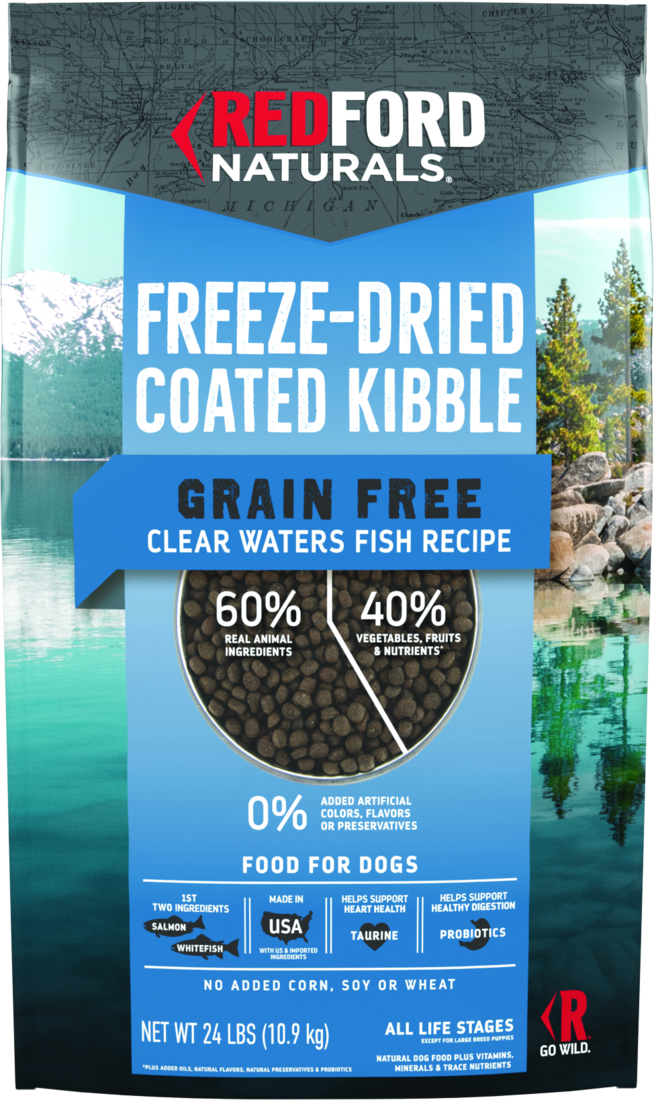 Dog Food Dry Food Redford Naturals Grain Free Freeze-Dried Coated ...