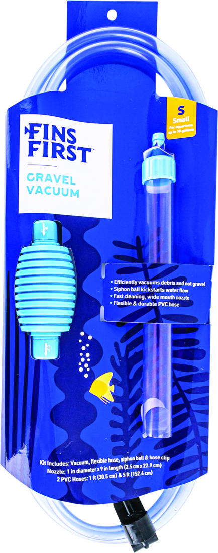 Fins First Maitenance Gravel Vacuum, Small
