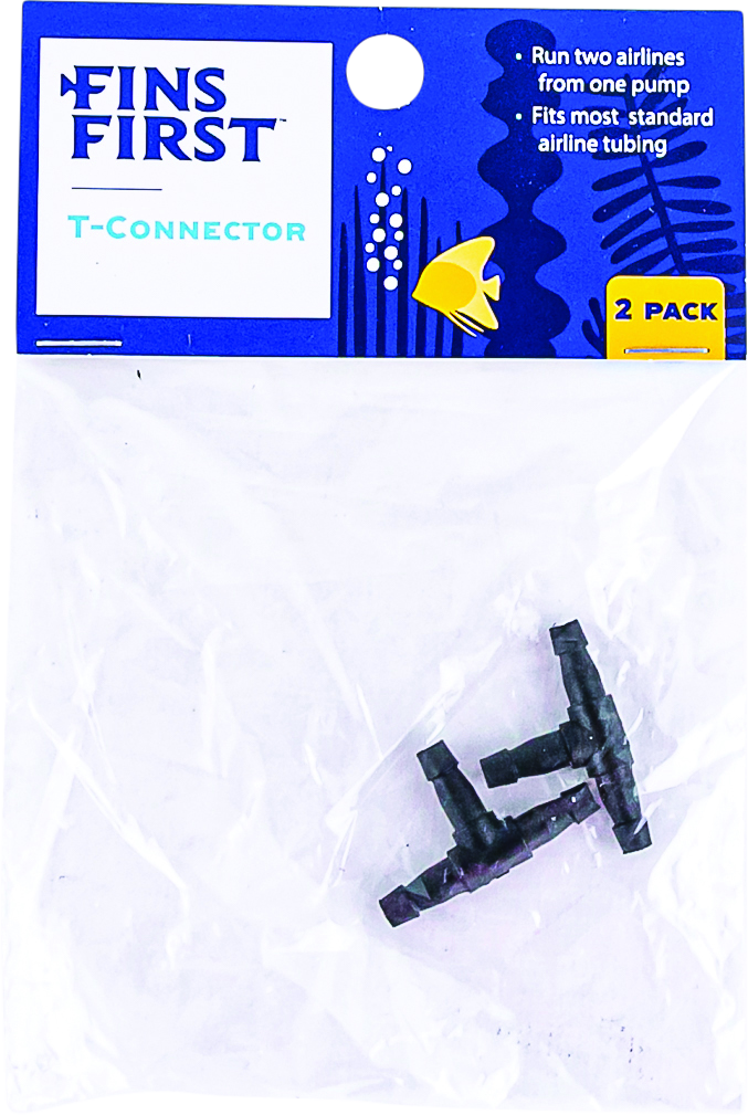 Fins First T-Valve Plastic, 2 count