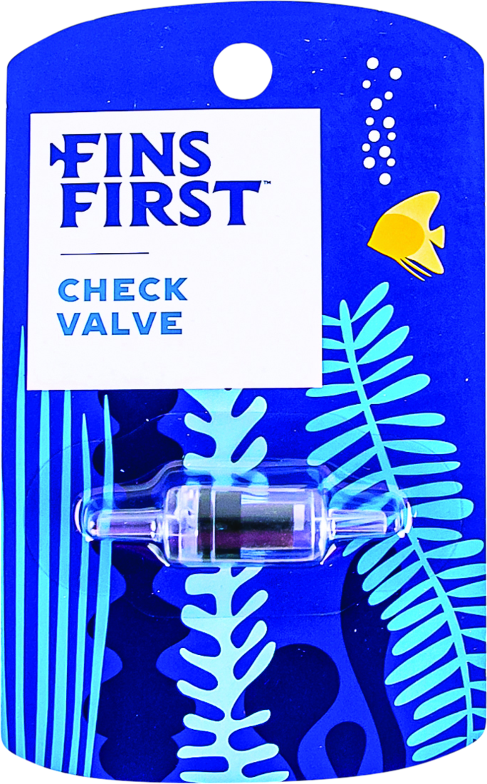 Fins First Check Valve