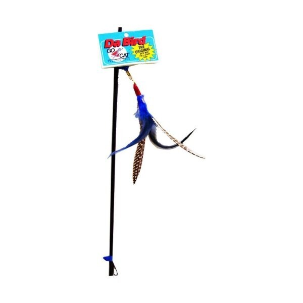 Go-Cat Da Bird Feather Teaser Cat Toy