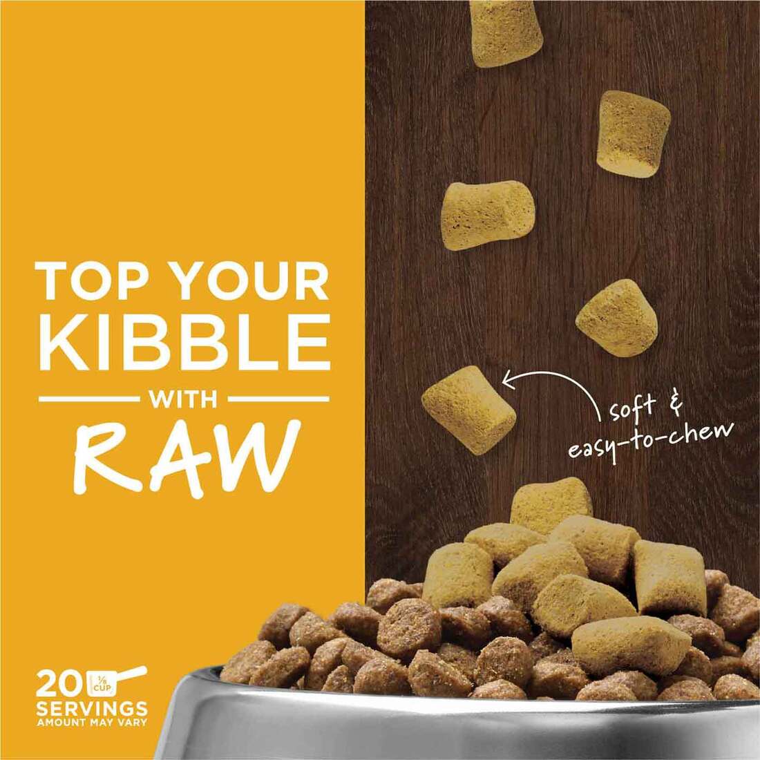 Instinct Freeze-Dried Raw Boost Mixers Grain-Free Mobility Support Recipe Dog Food Topper, 5.5 Ounce
