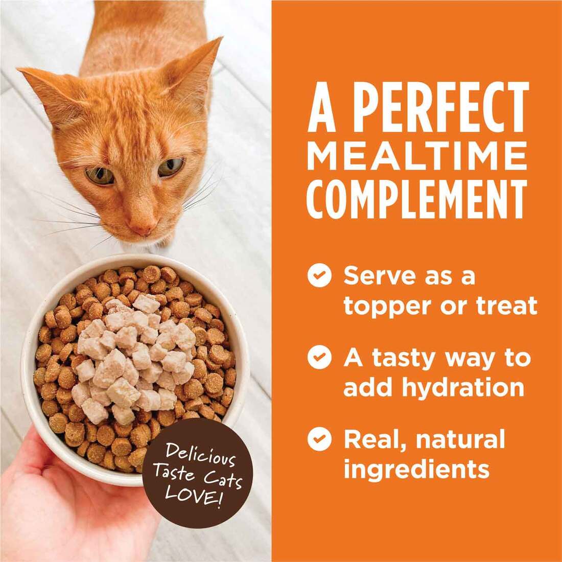 Instinct Healthy Cravings Natural Wet Cat Food, Topper, Grain Free Cuts & Gravy Real Chicken Recipe,