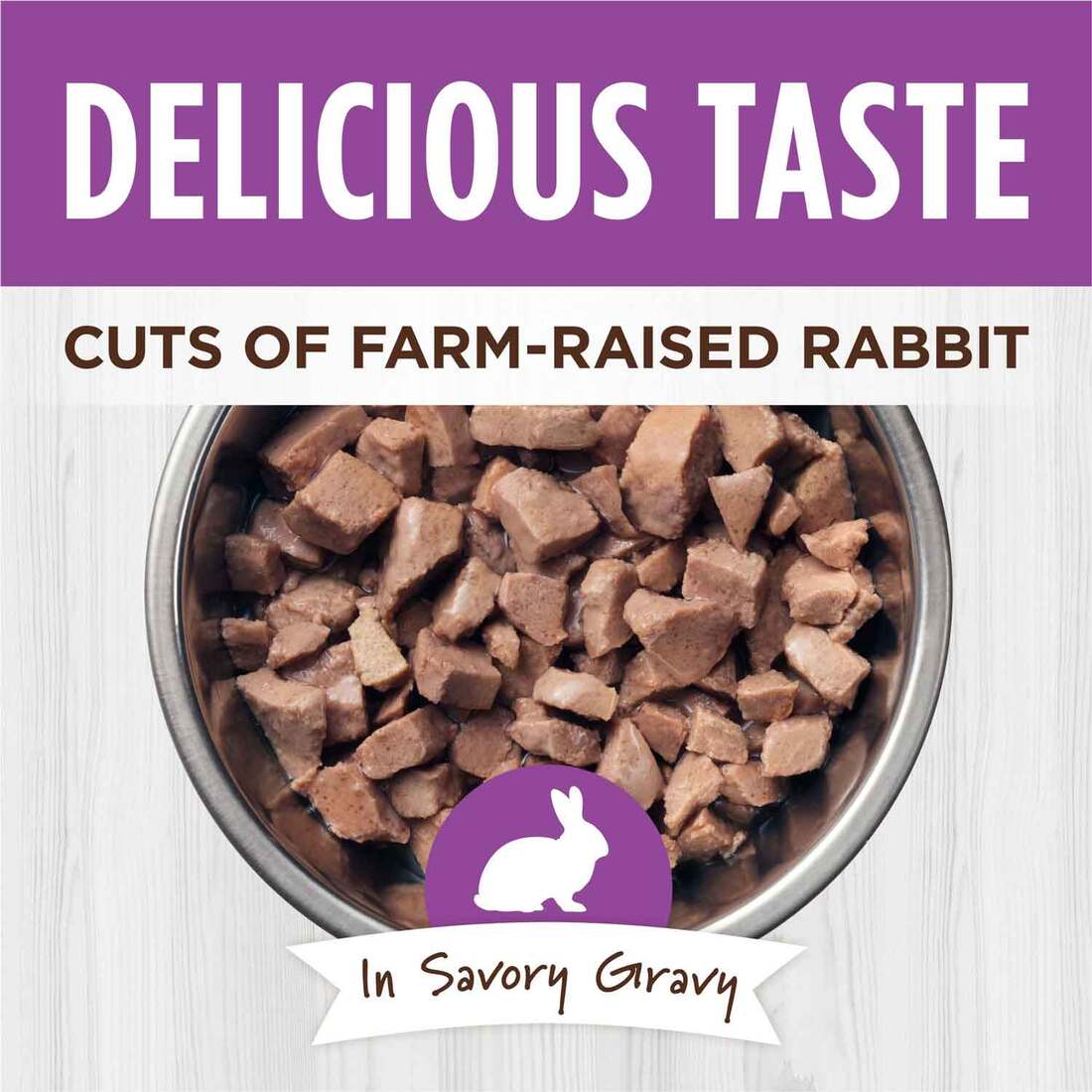 Instinct Healthy Cravings Natural Wet Cat Food, Topper, Grain-Free Cuts & Gravy Real Rabbit Recipe, 