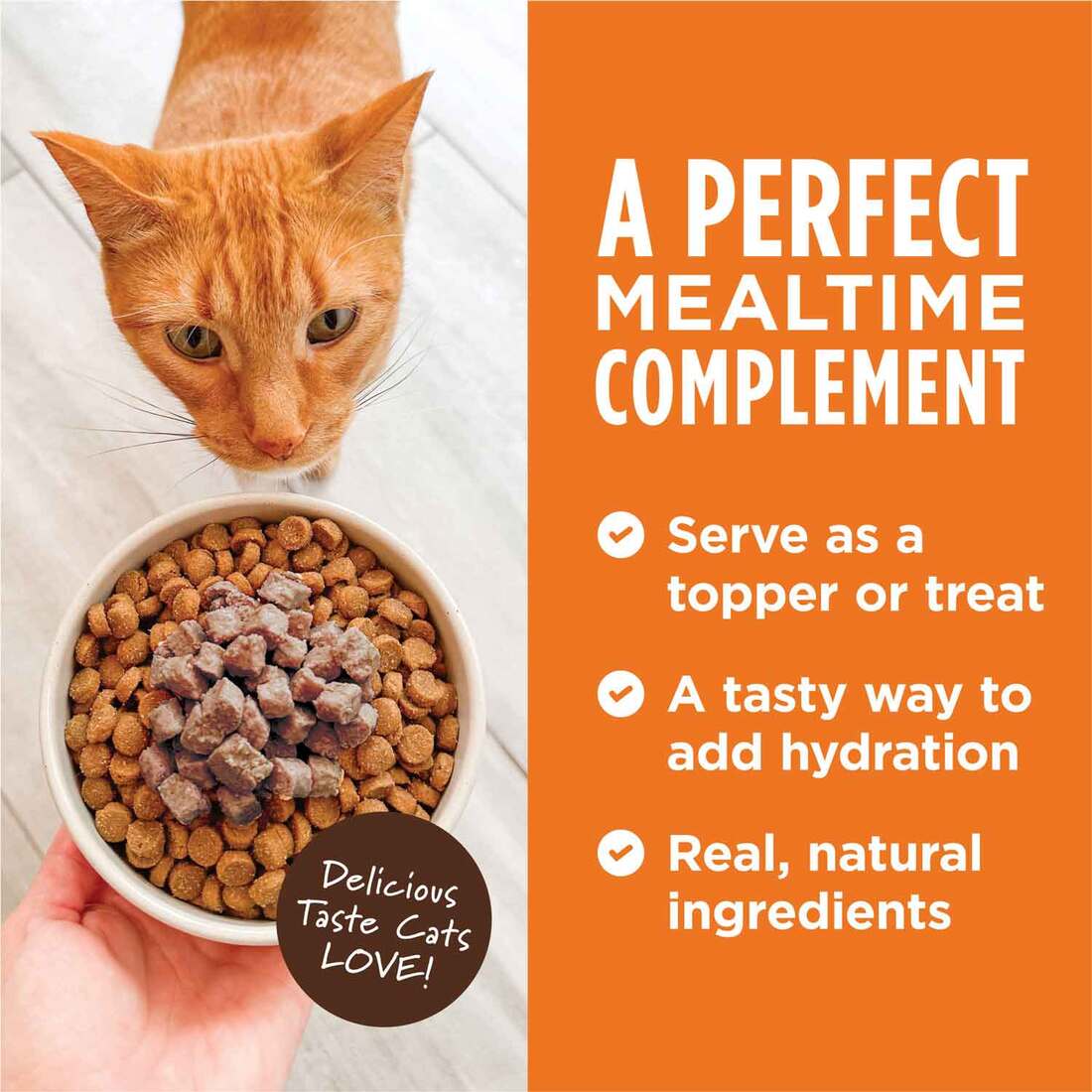 Instinct Healthy Cravings Natural Wet Cat Food, Topper, Grain-Free Cuts & Gravy Real Rabbit Recipe, 