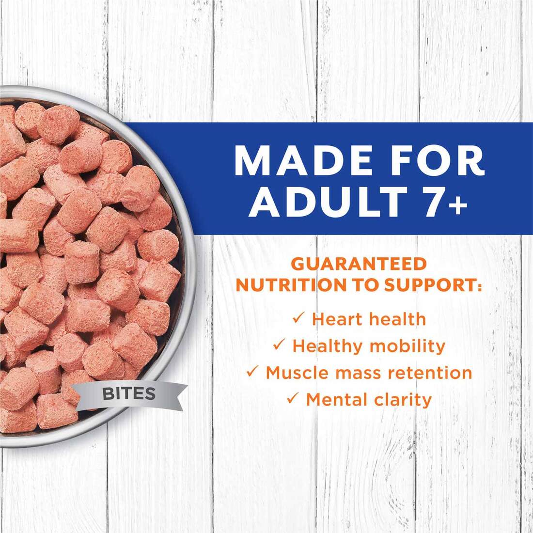 Instinct Raw Longevity Adult Ages 7+ Frozen Chicken Bites Dog Food, 4 Pound Bag - Not Available For 