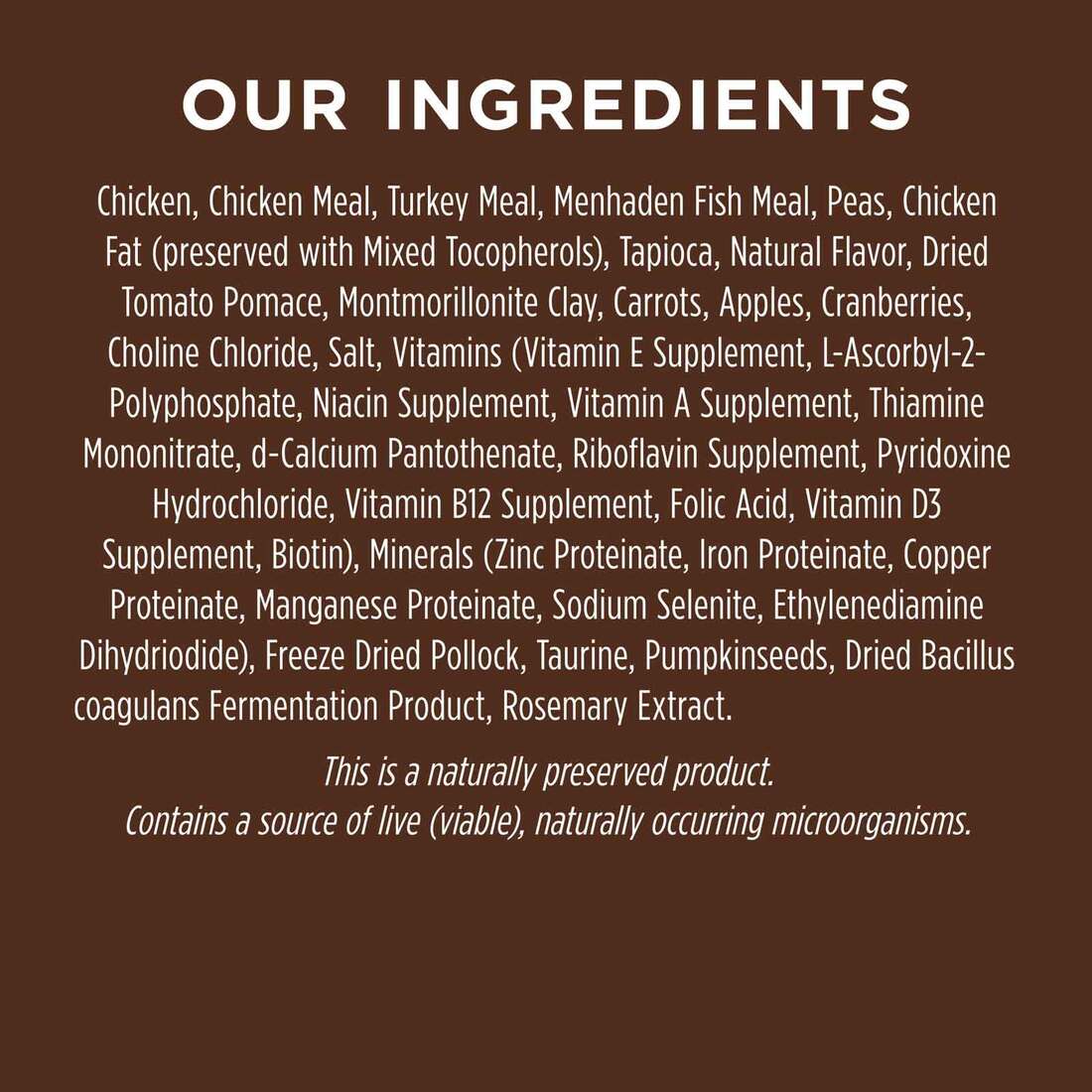 Instinct Original Grain-Free Recipe with Real Chicken Freeze-Dried Raw Coated Dry Cat Food, 11 Pound