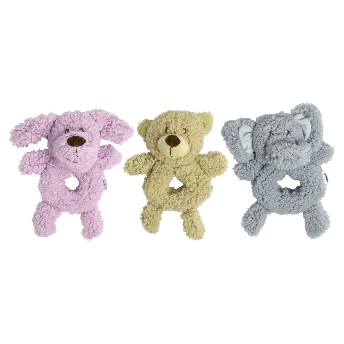 Multipet Aroma Dog Ring Body Dog Toy, Assorted Colors, 9.5 Inches, 1 Each