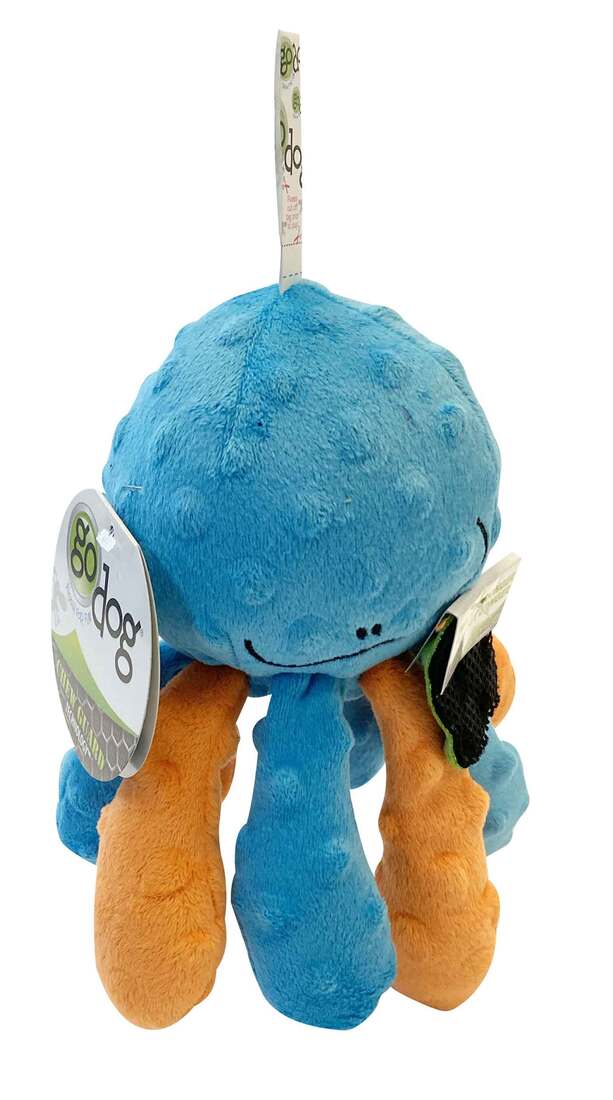 Go Dog Crazy Tugs Octopus Dog Toy, 1 Each