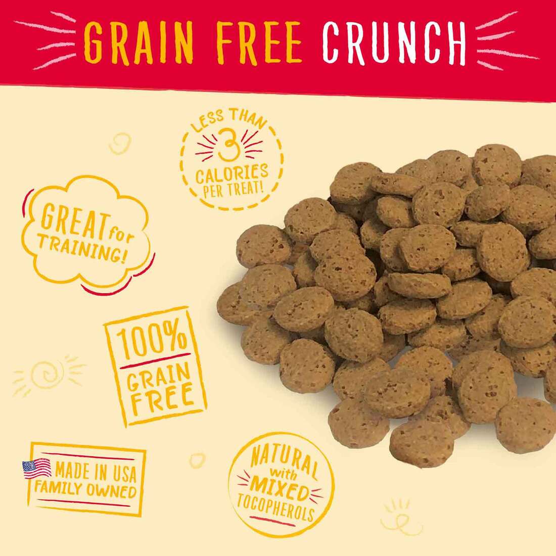 Charlee Bear Crunch Dog Treat, Peanut Butter and Banana, 8 Ounces