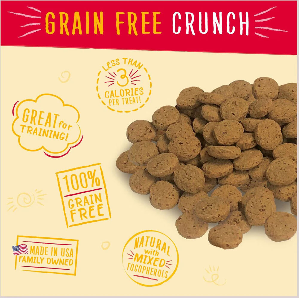 Charlee Bear Beef, Liver, and Cheese Dog Treats, 8 Ounces