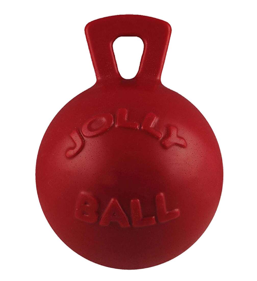 Jolly Pets Tug N Toss Red, 6 Inches