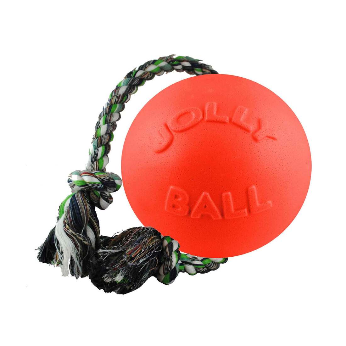Jolly Pets Romp N Roll Orange, 6 Inches