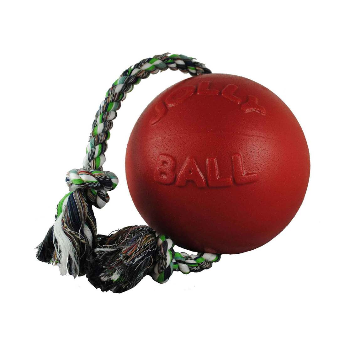 Jolly Pets Romp N Roll Red, 8 Inches