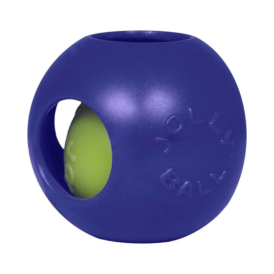 Jolly Pets Teaser Ball Dog Toy, Blue, 8 Inches