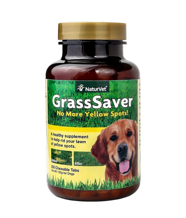 NaturVet GrassSaver Dog Tablets, 250 Count