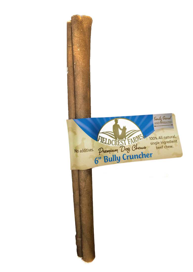 Fieldcrest Farms Bully Cruncher, 6 Inches, 1 Each