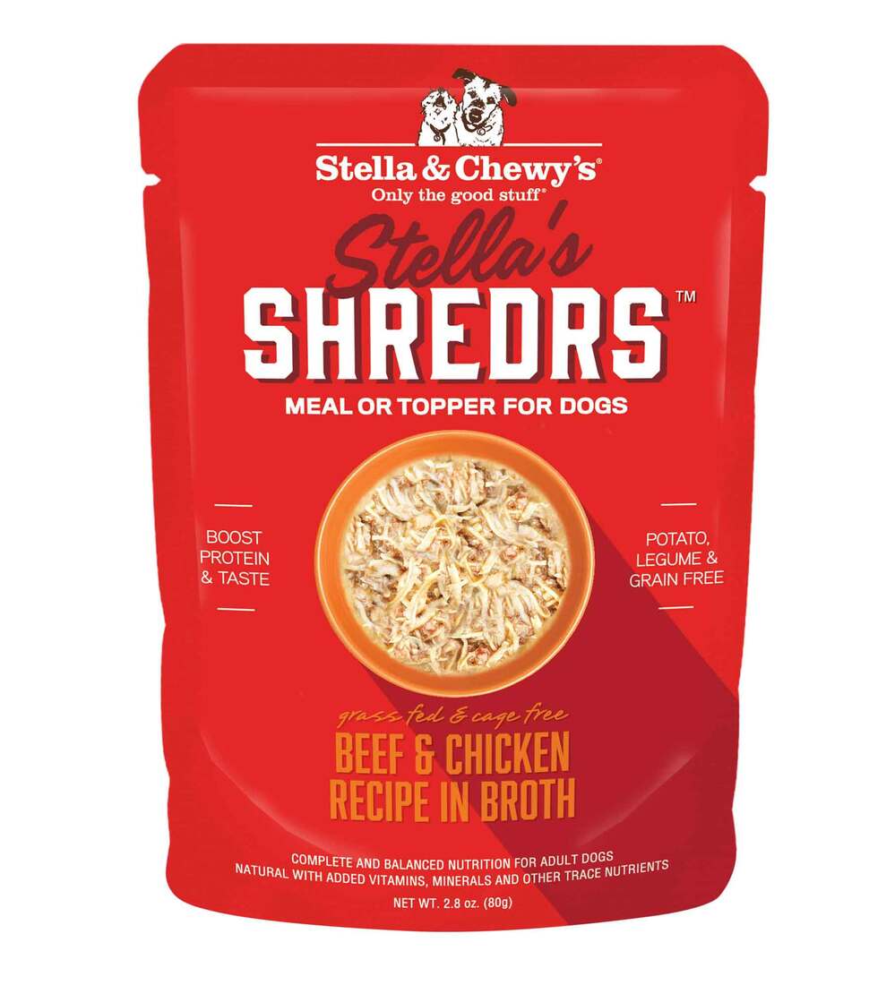 Stella & Chewy's Stella’s Shredrs Cage Free Chicken Recipe in Broth Stella & Chewy's Stella’s Shredrs Cage Free Chicken Recipe in Broth