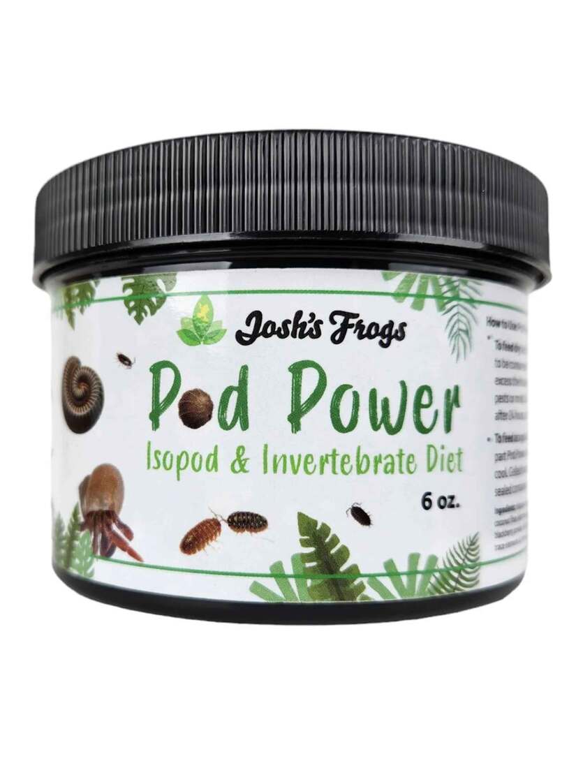 Joshs Frogs Pod Power Isopod/Invertebrate Diet, 6 Ounces