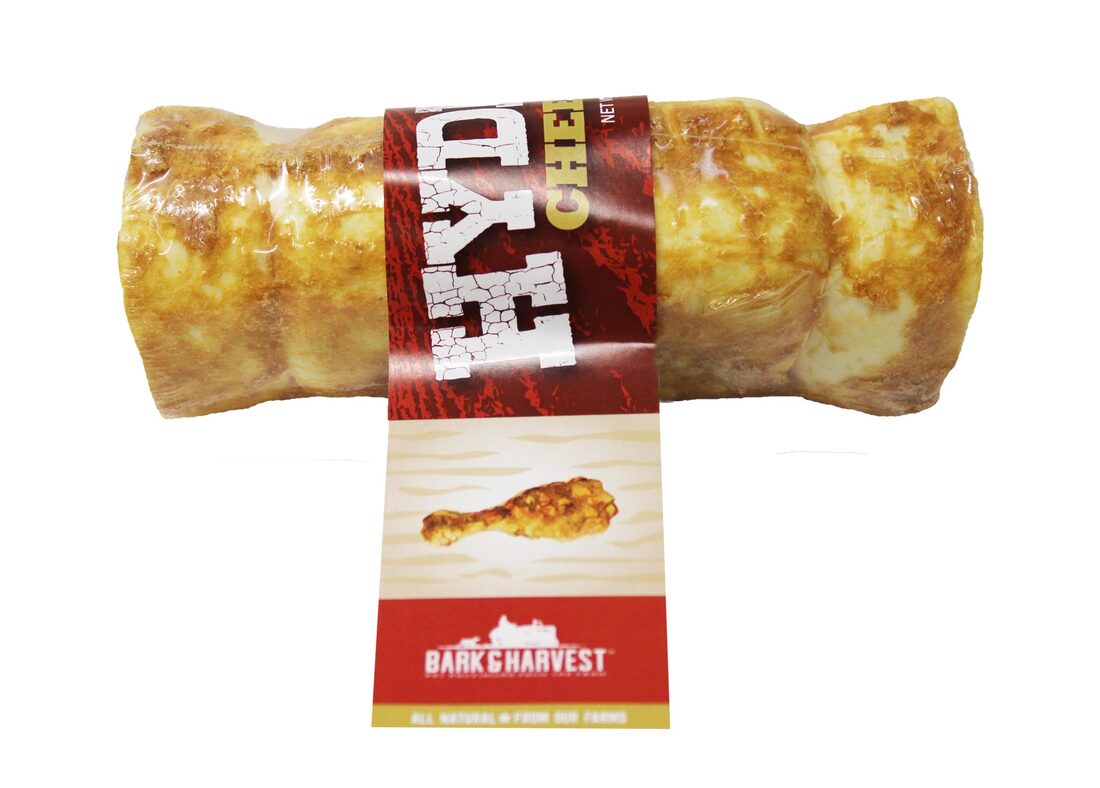HydeOut Cheek Roll Beef Dog Treat, 2.4 Ounces
